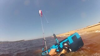 Kiteing Mallacoota Mouth December 2014 #1