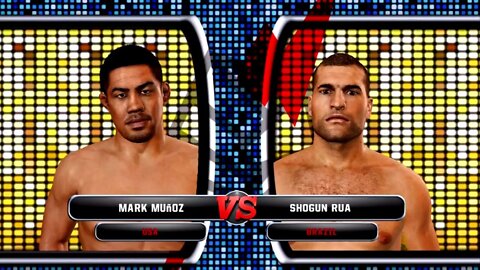 UFC Undisputed 3 Gameplay Shogun Rua vs Mark Munoz (Pride)