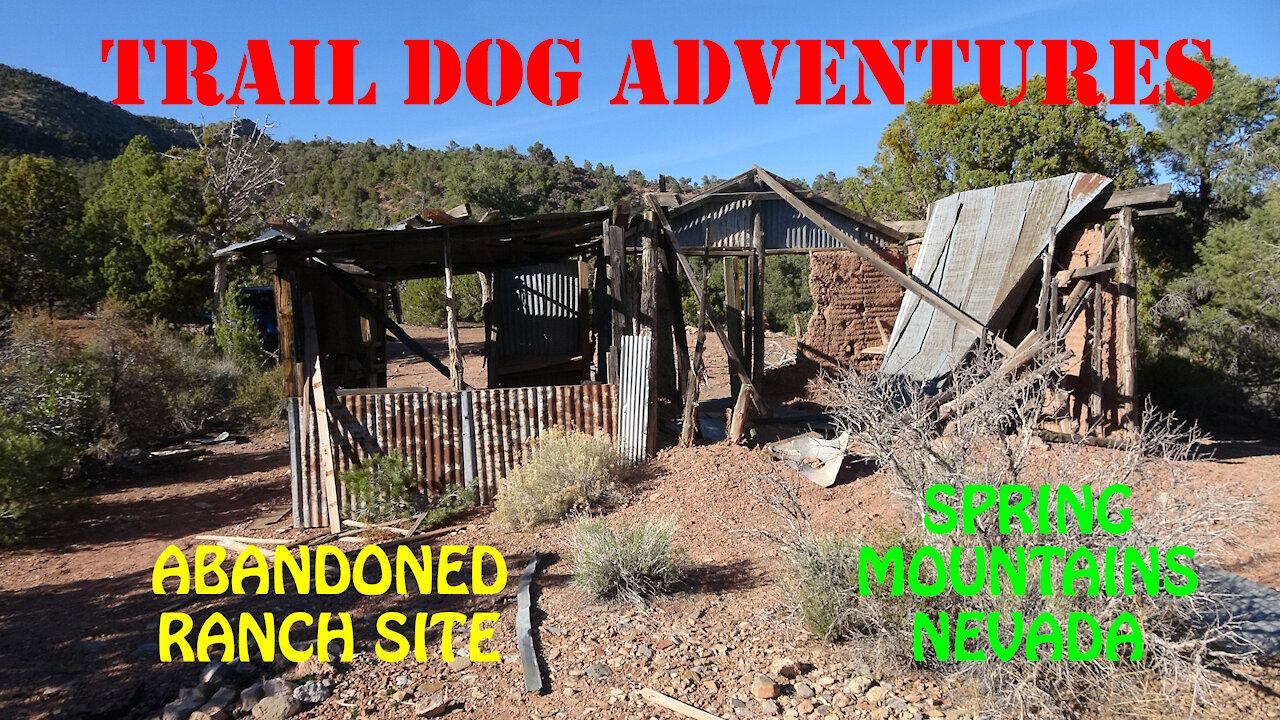 Abandoned Ranch Site Up In The Spring Mountains, NV