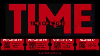 Badlands Media Presents: 'Time of Deceit' (Trailer) 🔥