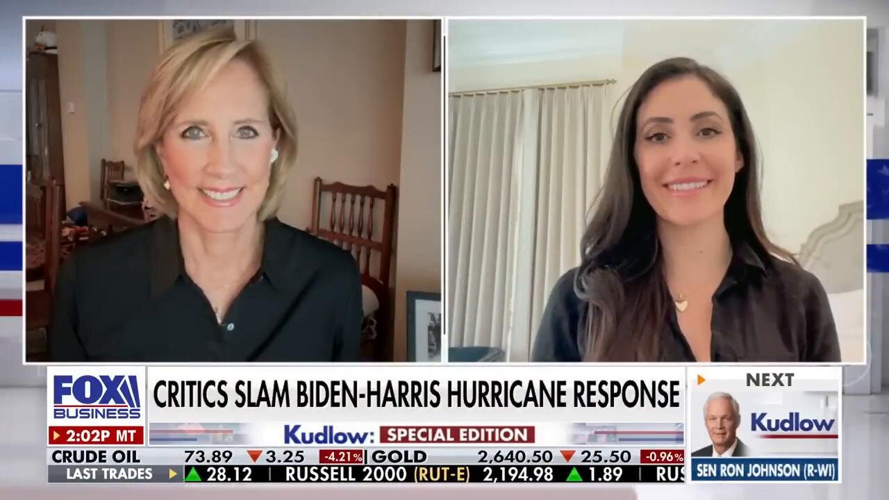 Kamala Harris needs to grow up and do her job, or step aside: Rep. Anna Paulina Luna