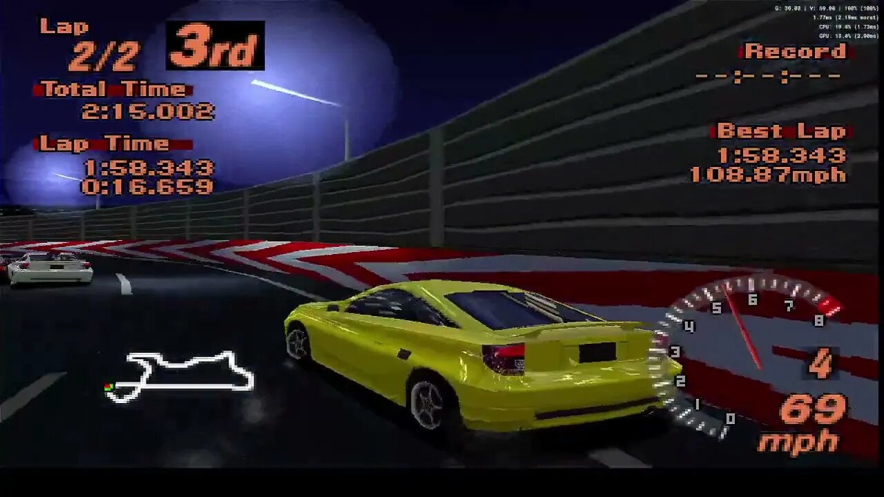 Gran Turismo 2: Celica race meeting