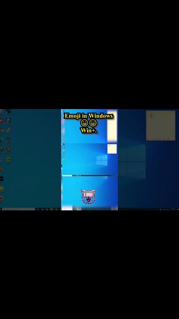Put emojis in windows 😱😎#emoji #technology #windows10 #type #microsoftword #notepad #pc #fastpc