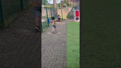 Running after kids who STOLE 😔 his bike 😪. #viral #shorts #trending