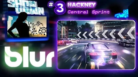 Blur: Showdown #3 - Hackney (no commentary) Xbox 360