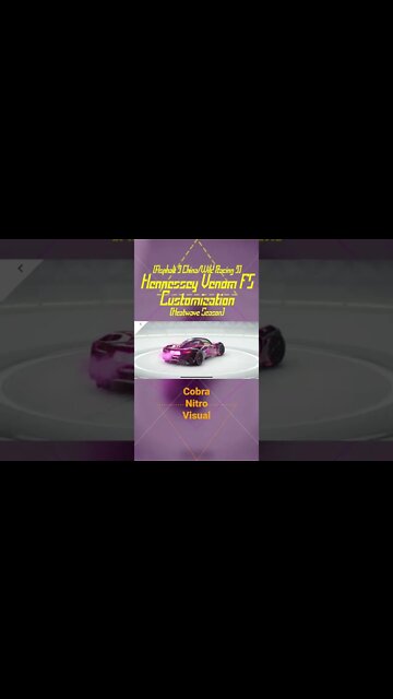[Asphalt 9 China (A9C/狂野飙车9)] Hennessey Venom F5 Customs | Cobra | Heatwave Season (#Shorts Clip)