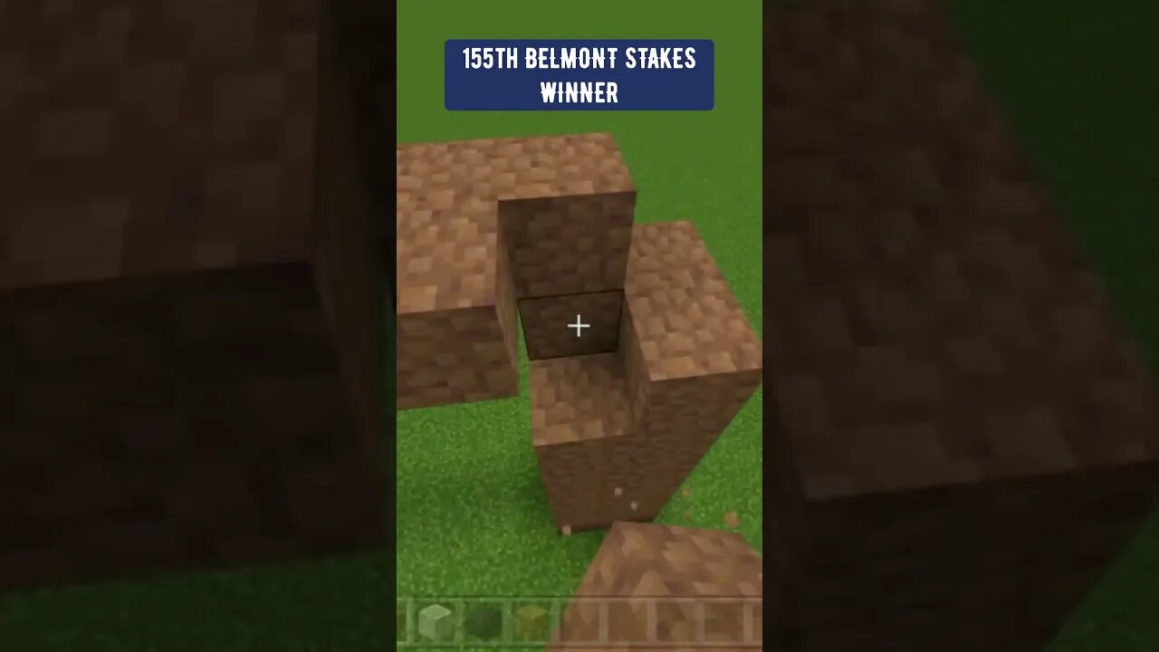 155th Belmont Stakes Winner in MINECRAFT