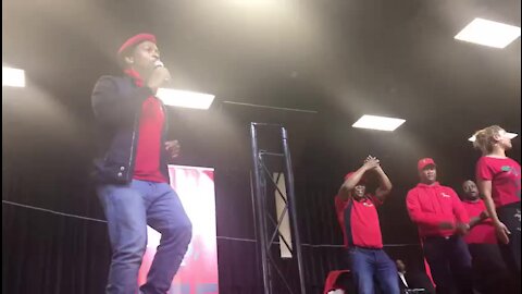 Malema at EFF Rally in Nelson Mandela Bay: I am not a fascist, and we will keep coming for Trollip (aFg)