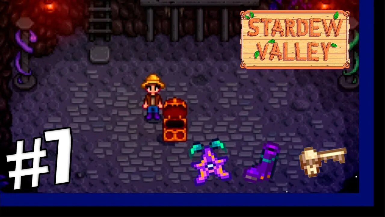 CHEGANDO NO ANDAR FINAL DA MINA! - Stardew Valley #7