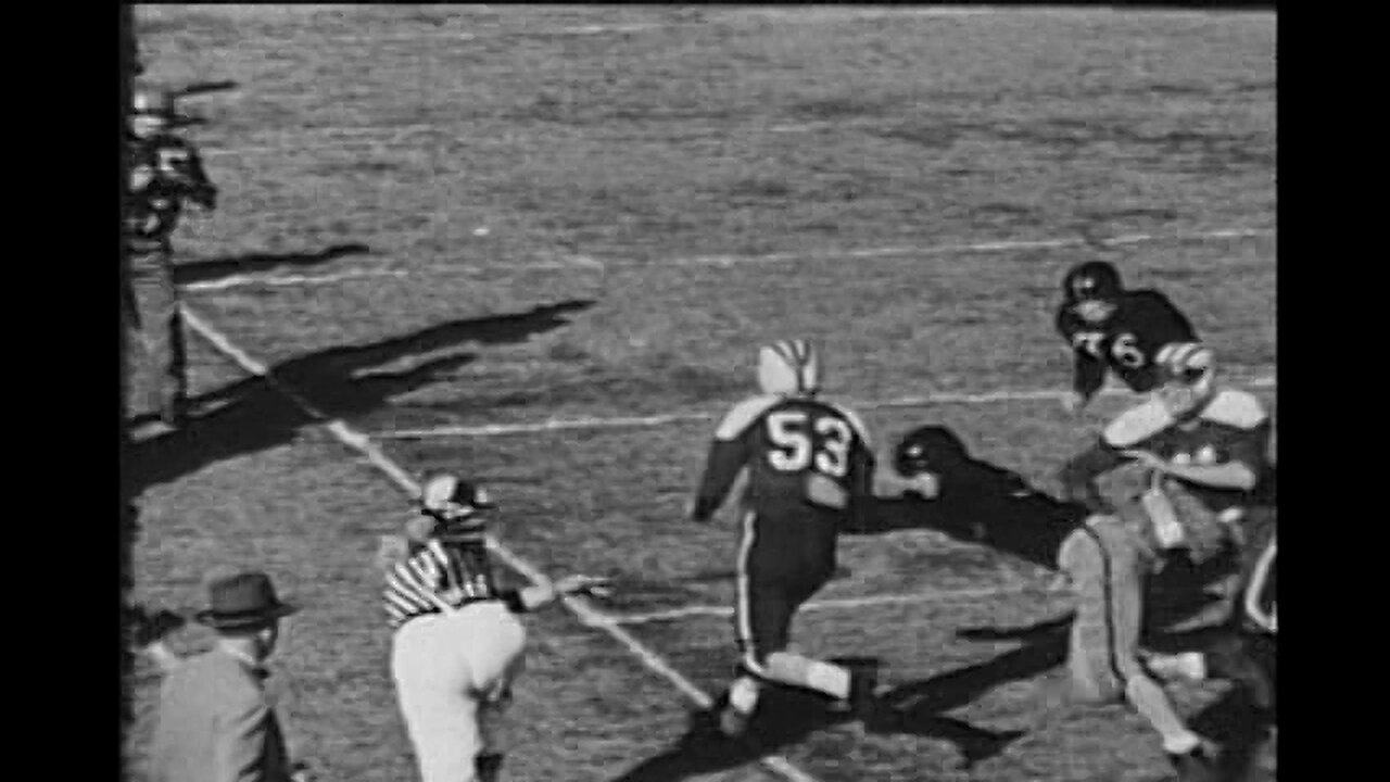 November 15, 1952 - 'Monon Bell Memory' : DePauw vs. Wabash (Hatchet Job)