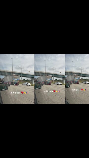 Driving in Florida and see this!! YAAASSSSSSS!