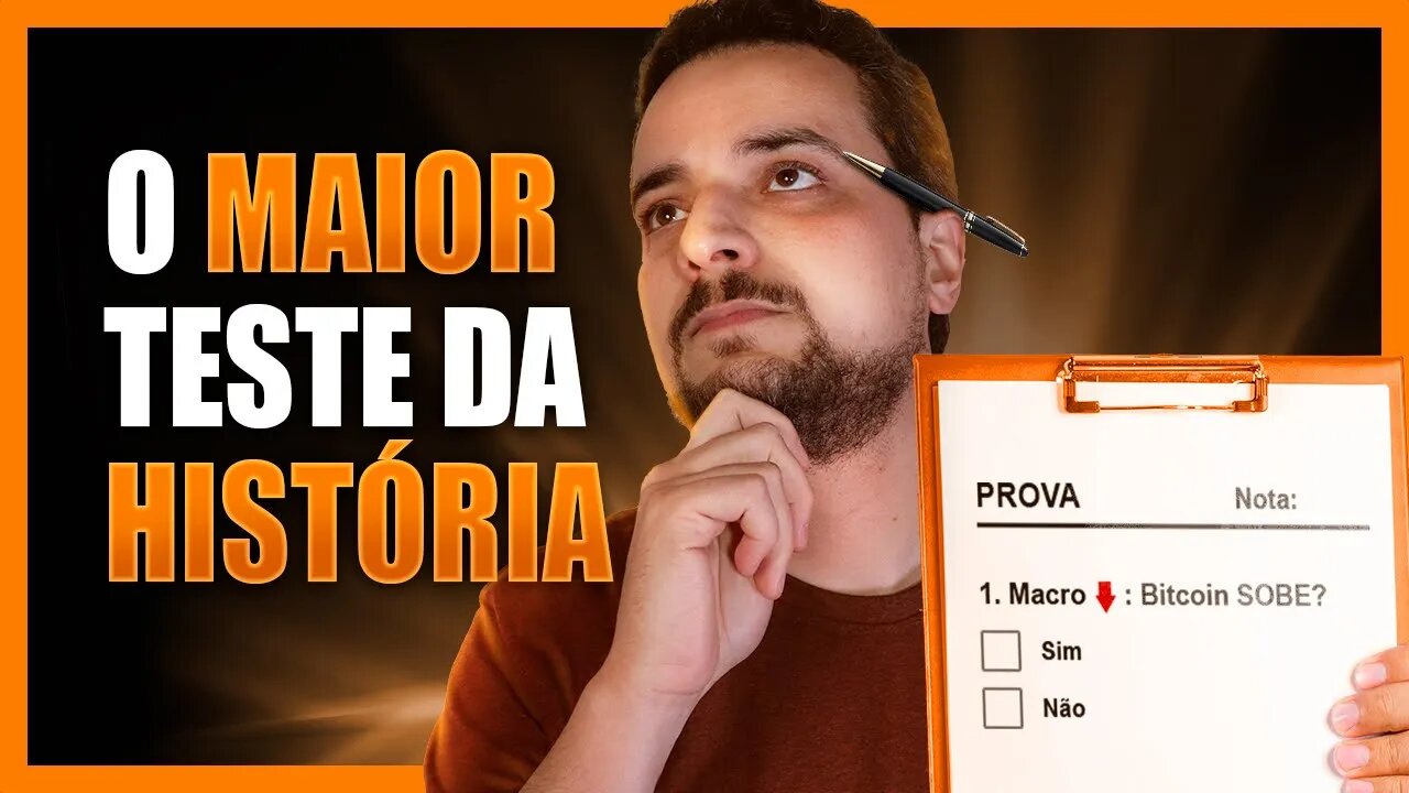 CENÁRIO MACRO INÉDITO AMEAÇA ALTA DO BITCOIN