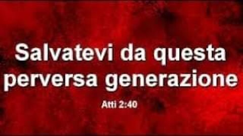 L'ULTIMA GENERAZIONE È IL FRUTTO DELLE PRIME GENERAZIONI PERVERSE. 21-02-20. FLLO ELISEO BONANNO.