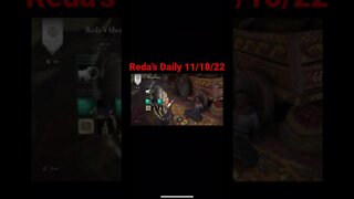 Reda’s Daily 11/18/22