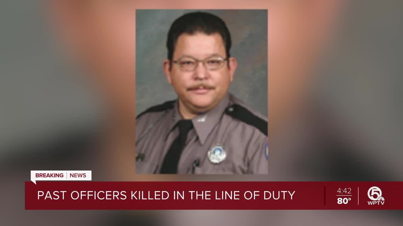 Past officers killed in the line of duty