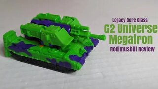 Legacy G2 Universe Megatron Core Class Review - Rodimusbill Review