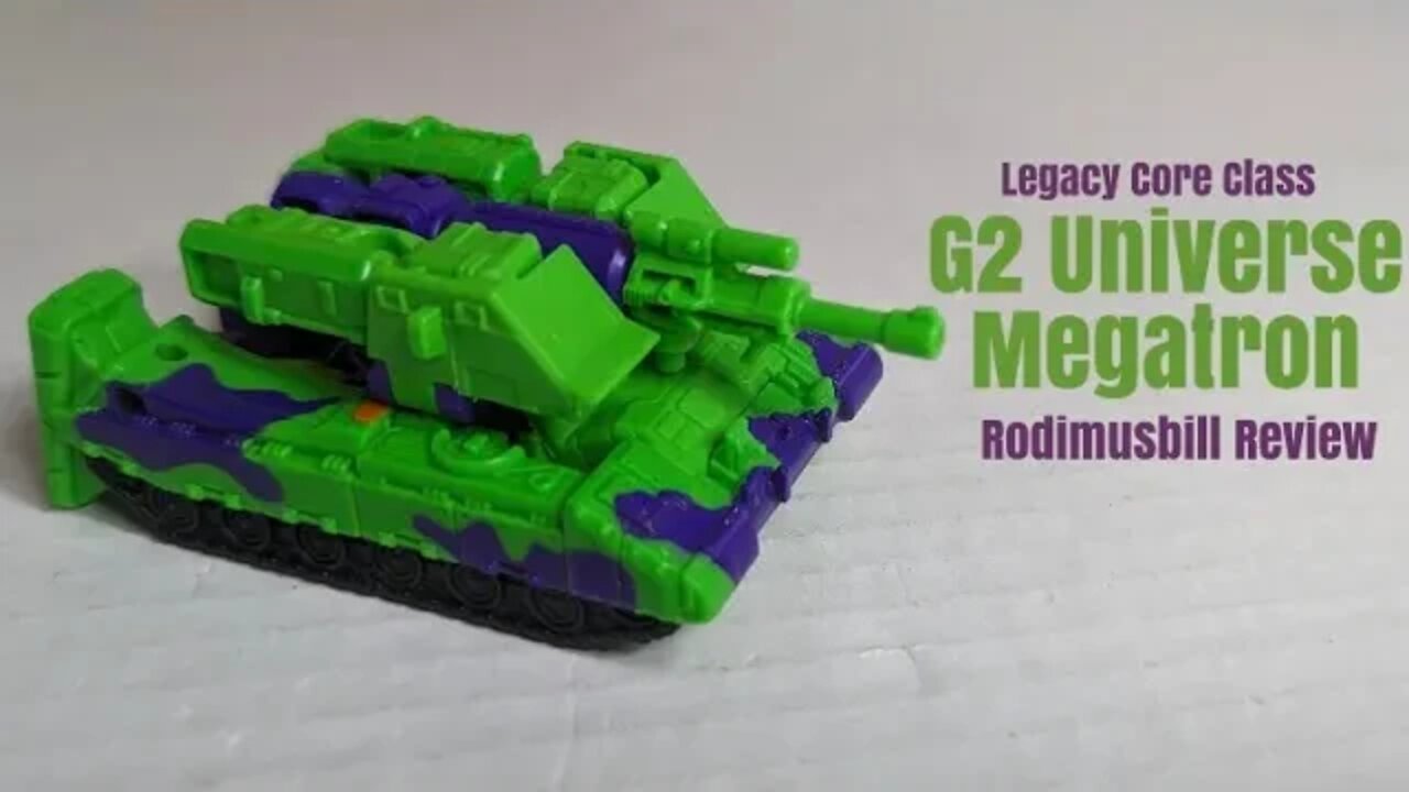 Legacy G2 Universe Megatron Core Class Review - Rodimusbill Review