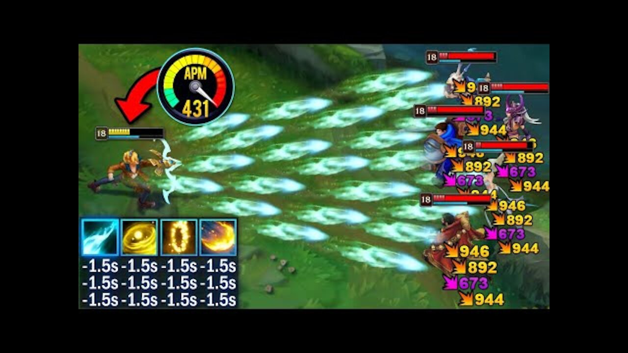 40 MOMENTS THAT MAKE ADC LOOK BROKEN (League of Legends )