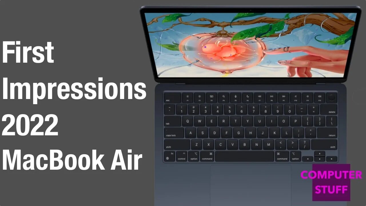 First impressions of the 2022 MacBook Air M2