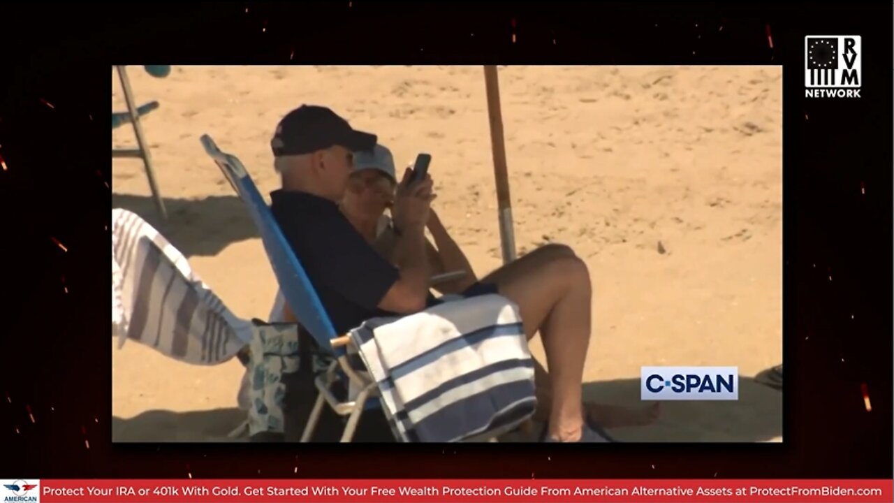 The Biden Regime Bans Incandescent Light Bulbs While Relaxes On The Beach