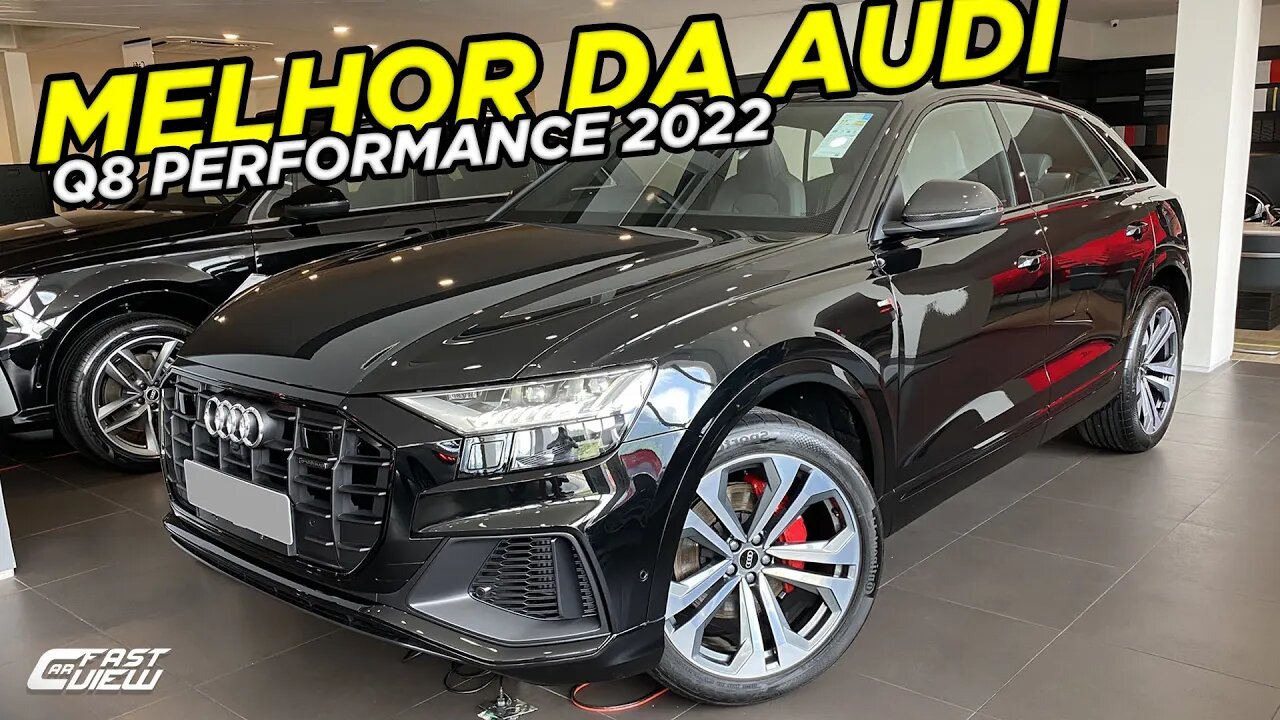 AUDI Q8 PERFORMANCE BLACK 3.0 V6 TFSI 2022 É UM SUV QUE TRAZ O MELHOR DA AUDI! VEJA A VERSÃO TOP!!