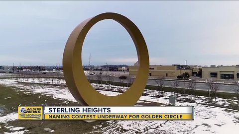 Naming contest underway for golden circle in Sterling Heights