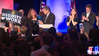 Sen. Sherrod Brown delivers victory speech