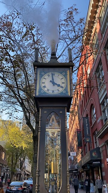 Steam Clock in Gastown, Vancouver