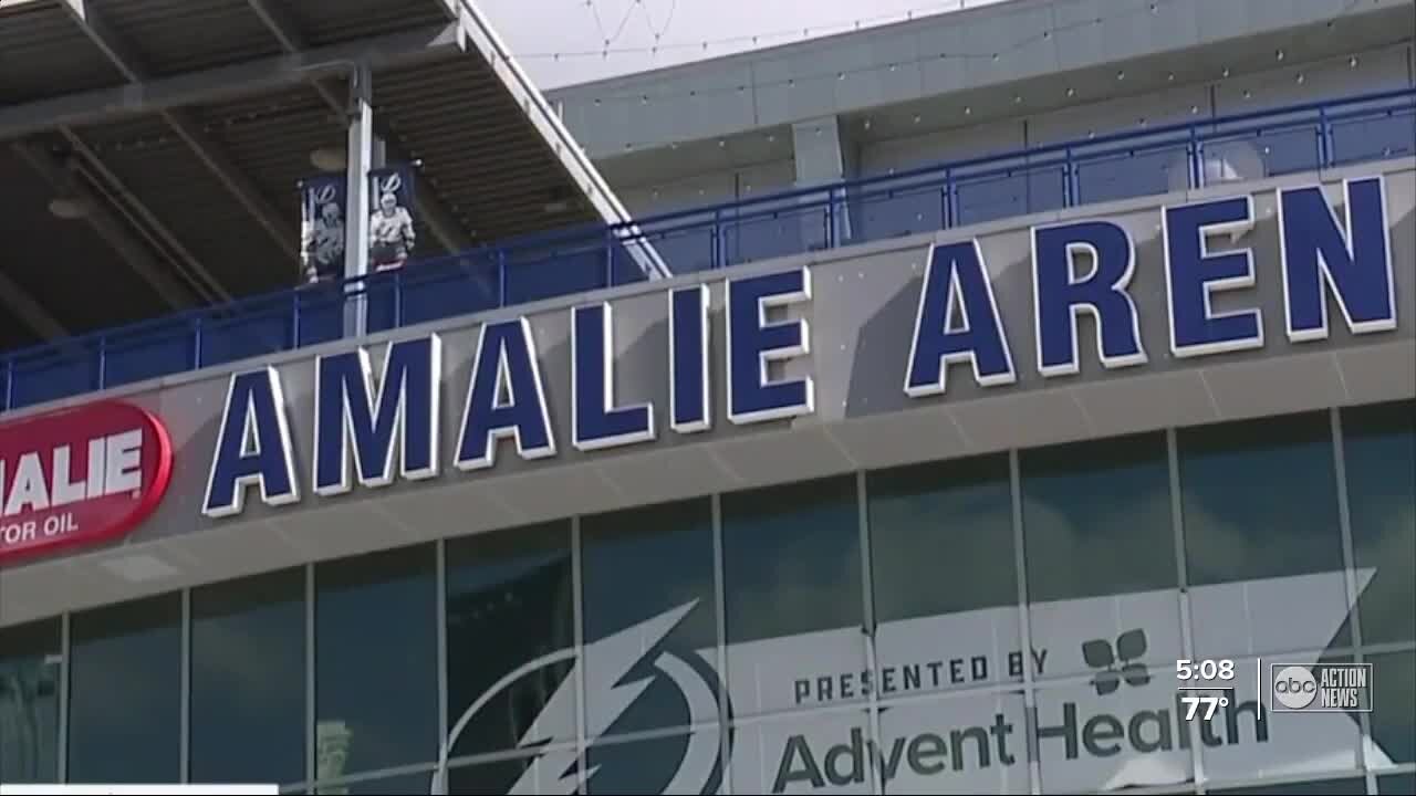 Amalie Arena to allow a limited number of family, friends to games