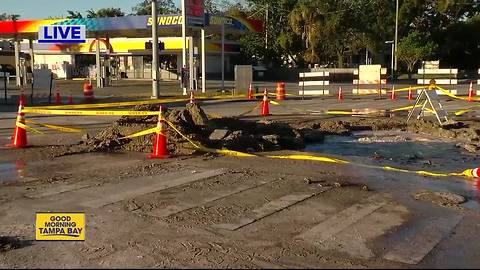 Cold weather contributed to area water main breaks