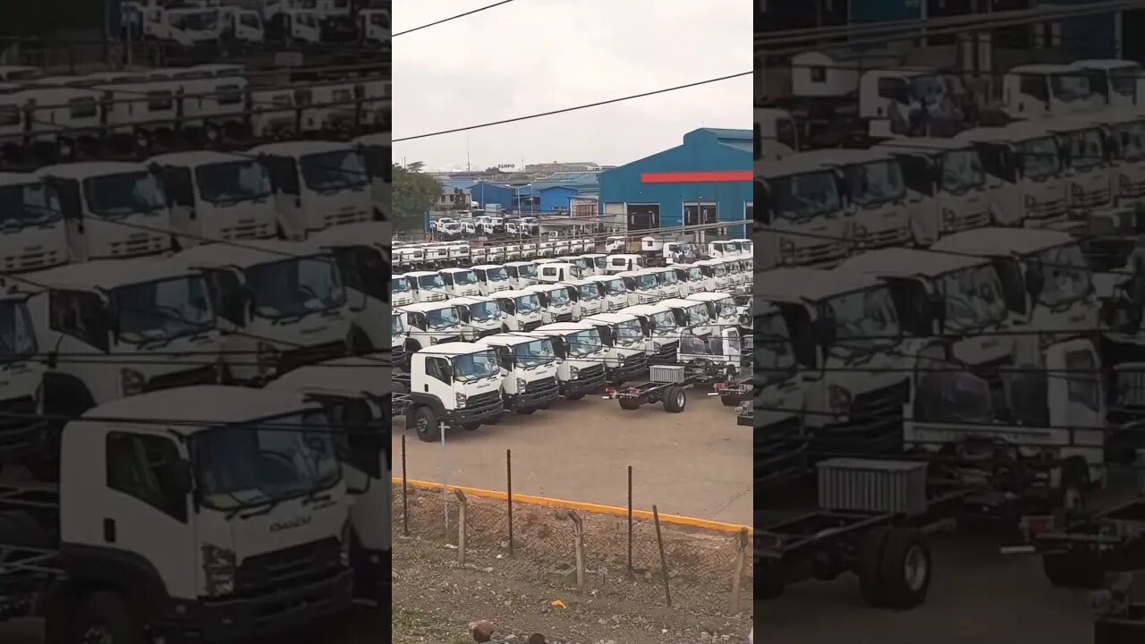 At the General Motors Assembly Workshop in Kenya 🚛🚛🚛 #shorts