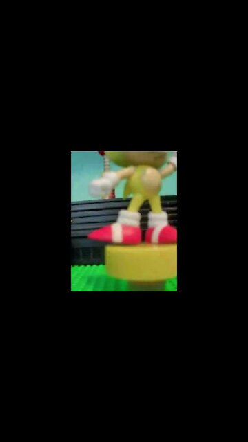 Classic Sonic Shows His Move's (STOP MOTION) #shorts