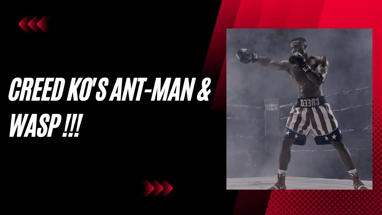 Creed 3 KO's Ant-Man & Wasp!! | Marvel to lose $$$ with Quantumania???