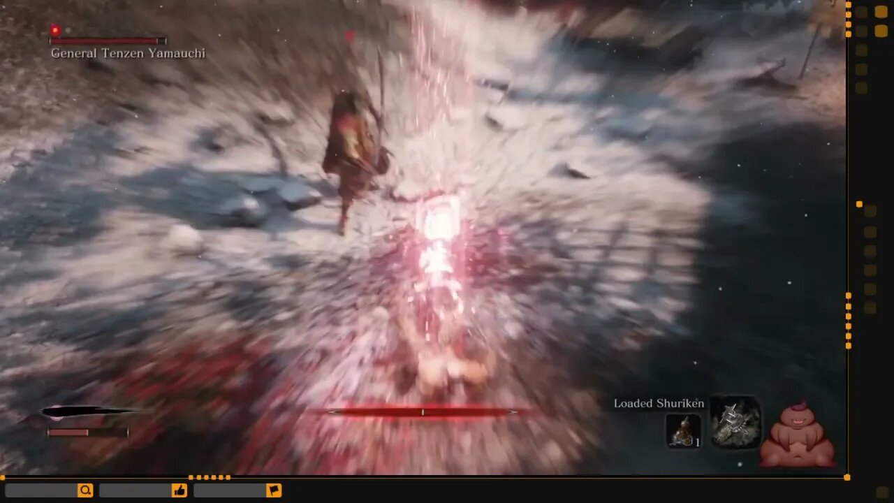 Sekiro: Shadows Die Twice Can General Tenzen Yamauchi by the skin of my teeth
