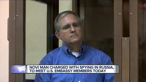 Novi man charged with spying in Russia, to meet U.S. Embassy members today