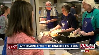 Anticipating effects of canceled fish fries