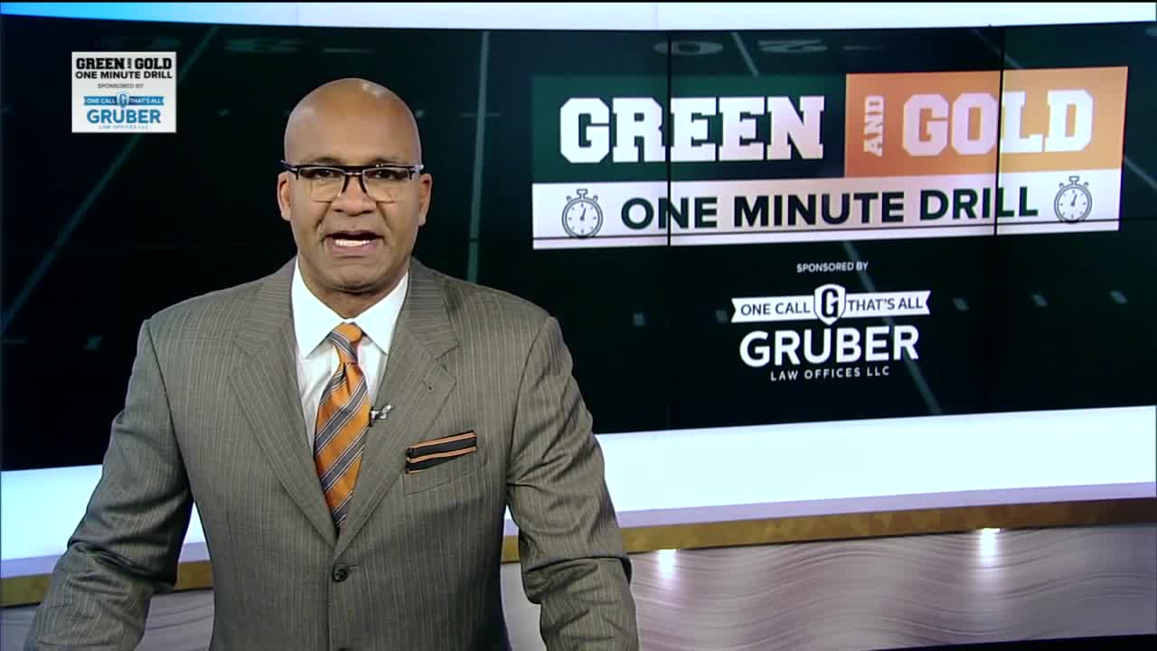 Green and Gold 1 Minute Drill - 10/26