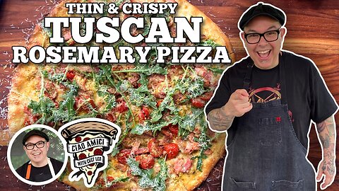 Tuscan Rosemary Pizza | Blackstone Griddles