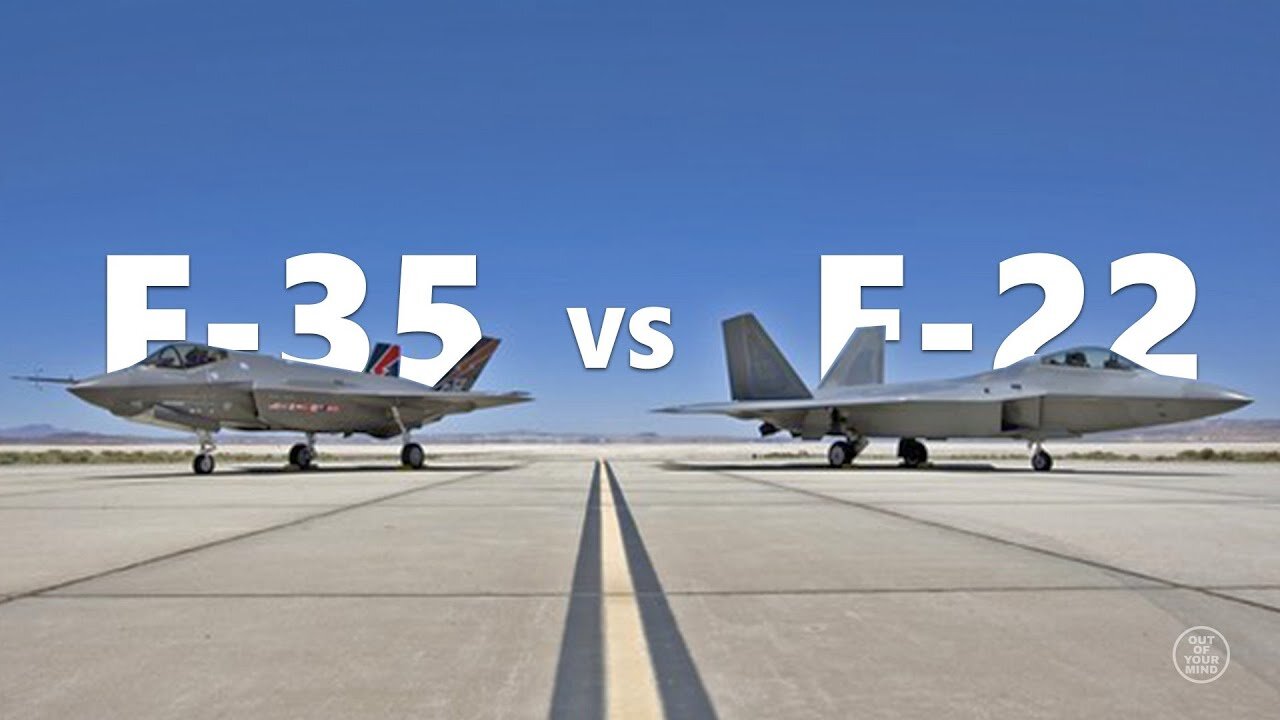 F 22 Raptor VS F 35 Lightning II - 5th Generation Fighter Jet Comparison