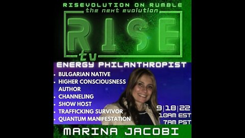 RISE 9/25/22 W/ MARINA JACOBI