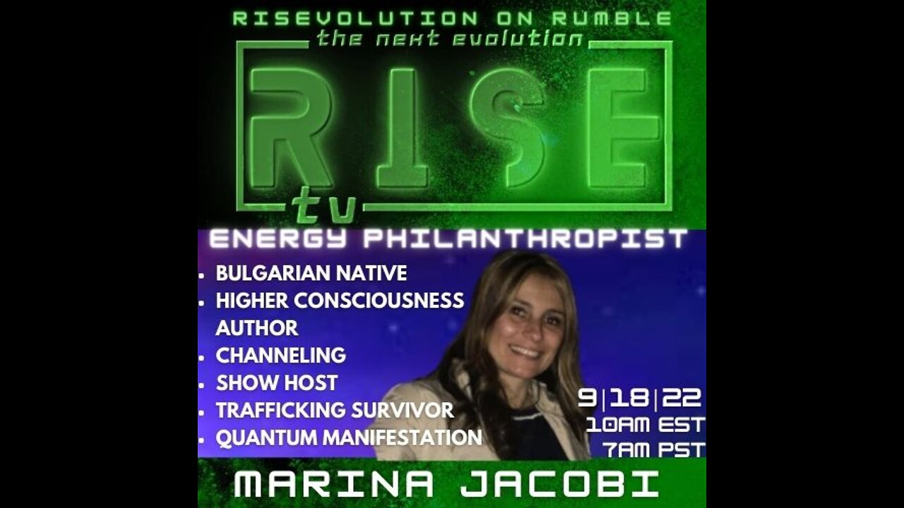 RISE 9/25/22 W/ MARINA JACOBI