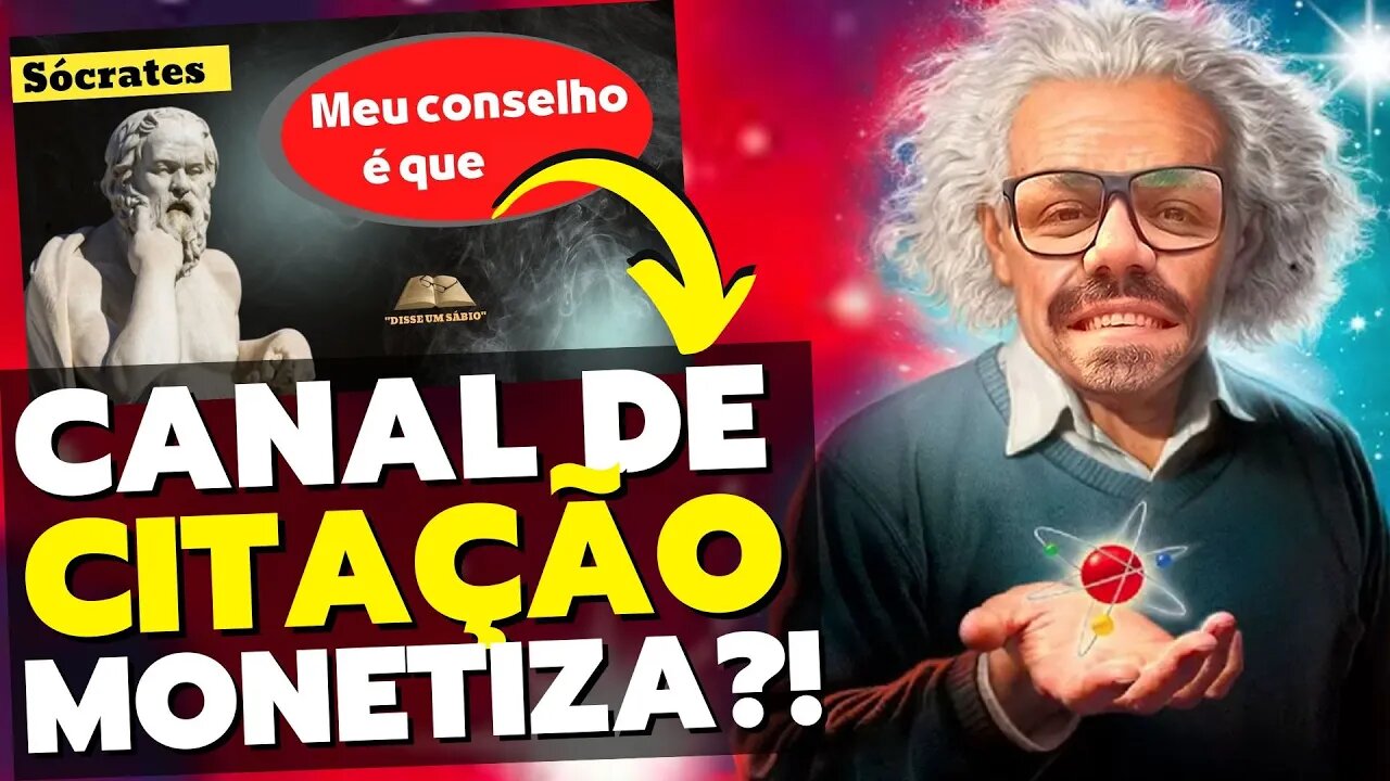 CANAL DARK DE CITAÇÕES AINDA MONETIZA? VALE A PENA?