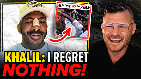 BISPING interviews Khalil Rountree: "I REGRET NOTHING!" vs Alex Pereira | Jamahal Hill NEXT?