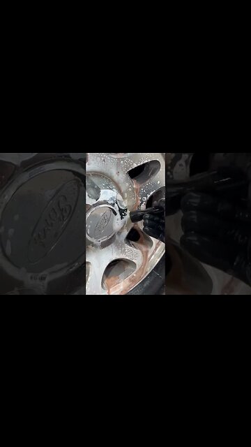 Ford Ranger Wheel Cleaning #cars #detailing #shorts