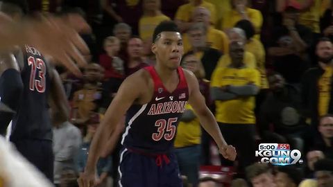 NCAA declares Arizona Wildcats Allonzo Trier ineligible after failed drug test
