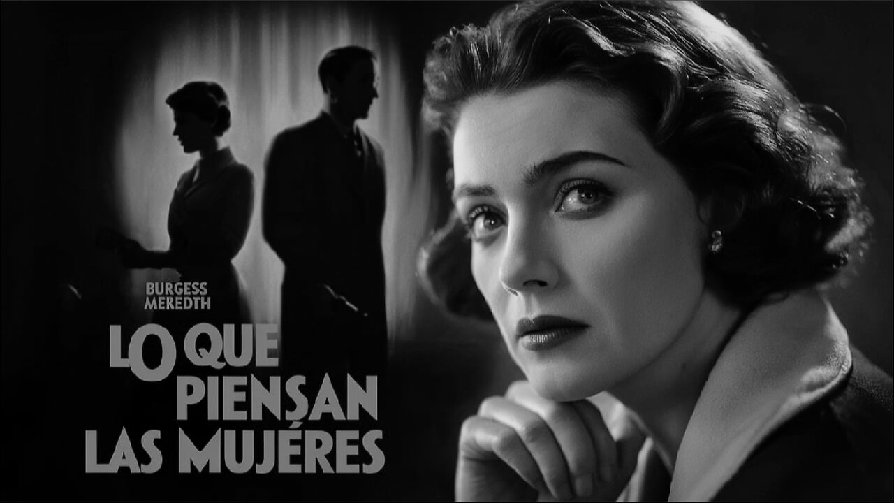 LO QUE PIENSAN LAS MUJERES (1941) Melvyn Douglas y Burgess Meredith | Comedia | Blanco y negro