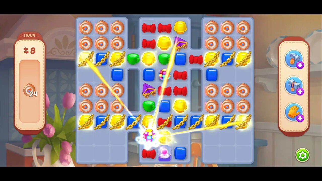 Playrix Homescapes Gameplay Walkthrough Level 11004