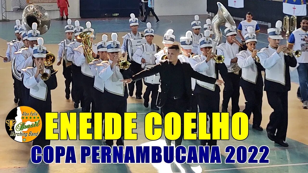 BANDA MARCIAL ENEIDE COELHO PAIXÃO CAVALCANTI 2022 NA ETAPA FINAL 2022 DA COPA PERNAMBUCANA 2022