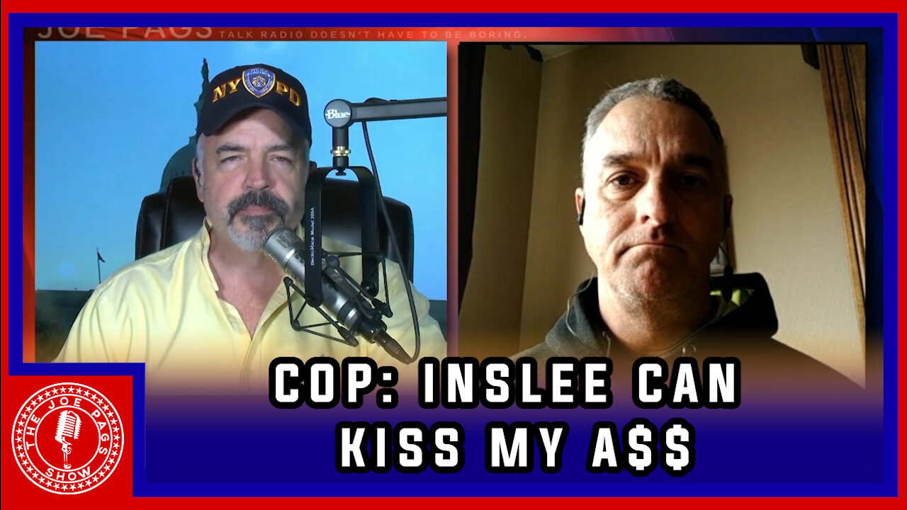 Retired Officer From Washington Robert LaMay: "Gov Inslee Can Kiss My A**"