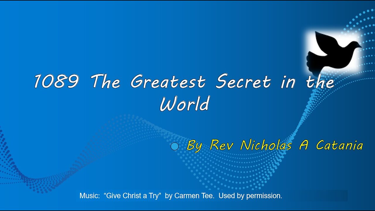 1089 The Greatest Secret in the World